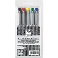 Zig Millennium 0.3 mm 5 Renk Teknik Çizim Kalemi