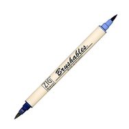 Zig MS7700-035 Navy Fırça Uçlu Keçeli Kalem