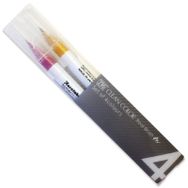 Zig RB-6000AT/4VD Clean Color Real Brush 4'lü Fırça Uçlu Kalem