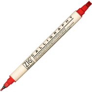 Zig Scroll Brush 020 Pure Red Kaligrafi Kalemi