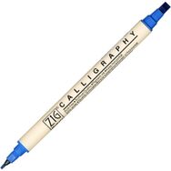 Zig Scroll Brush 032 Blue Jay Kaligrafi Kalemi