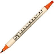 Zig Scroll Brush 070 Pure Orange Kaligrafi Kalemi