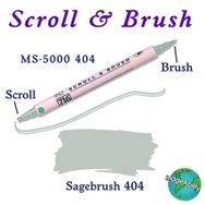 Zig Scroll Brush 404 Sagebrush Kaligrafi Kalemi