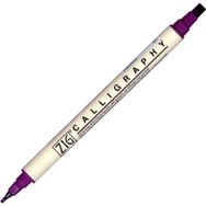 Zig Scroll Brush 801 Aubergine Kaligrafi Kalemi