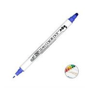 Zig TC-6100-032 Clean Color Dot Mavi Çift Taraflı Kalem