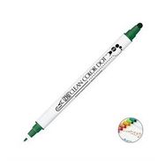 Zig TC-6100-040 Clean Color Dot Yeşil Çift Taraflı Kalem
