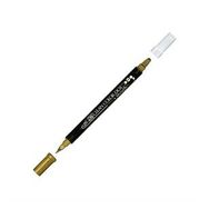 Zig TC-8100 Clean Color Dot 101 Çift Taraflı Metalik Altın Kalem