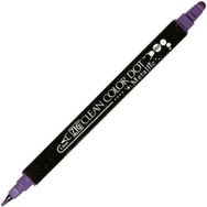 Zig TC-8100 Clean Color Dot 124 Çift Taraflı Metalik Mor Kalem