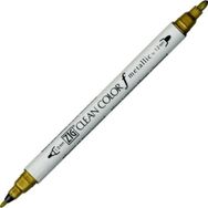 Zig TCS-8000 Altın Clean Color Çift Uçlu Keçe Kalem
