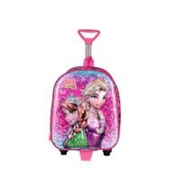 Zigga 00024 Pembe Sue And Se Kız Çocuk Çekçekli Anaokulu Sırt Çantası