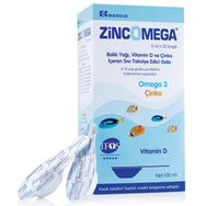 Zincomega Omega-3 Kaşık 5 ml 20 Adet Balık Yağı