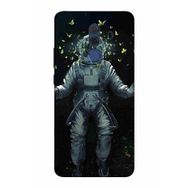 Zipax 2016 Huawei Mate 10 Pro Astronot Baskılı Uyumlu Silikon Kılıf