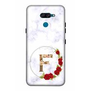 Zipax 2077 LG K40S F Harfi Baskılı Uyumlu Silikon Kılıf