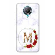 Zipax 2082 Xiaomi Poco F2 Pro M Harfi Baskılı Uyumlu Silikon Kılıf