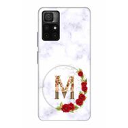 Zipax 2082 Xiaomi Poco X4 M Harfi Baskılı Uyumlu Silikon Kılıf