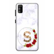 Zipax 2085 Samsung Galaxy M21 S Harfi Baskılı Uyumlu Silikon Kılıf