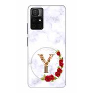 Zipax 2087 Xiaomi Poco M4 Pro Y Harfi Baskılı Uyumlu Silikon Kılıf