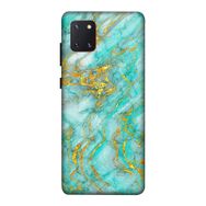 Zipax 8897 Samsung Galaxy A81 Mermer Baskılı Uyumlu Silikon Kılıf