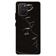 Zipax 8912 Samsung Galaxy A91 Sevgili Baskılı Uyumlu Silikon Kılıf