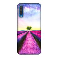 Zipax 8934 Samsung Galaxy A30S Pembe Çiçekler Baskılı Uyumlu Silikon Kılıf