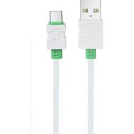 Zipax GR-GD14T Samsung Galaxy S20 2.4 A 2 mt Beyaz Type-C Şarj Kablosu