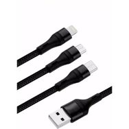 Zipax SBZR-CL84 Samsung Galaxy S20 3 in 1 Type-C Şarj Kablosu