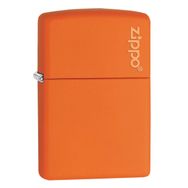Zippo 231ZL Turuncu Orange Matte Logo Çakmak