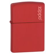 Zippo 233ZL-000052 Kırmızı Red Matte Logo Çakmak