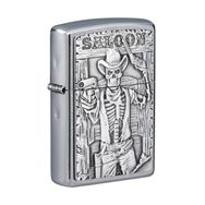 Zippo 49298-083535 Saloon Skull Emblem Design Çakmak