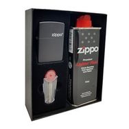 Zippo DU10-067533 Mat Siyah Kutu Benzin Taş Çakmak