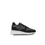 Ziya 1431000Z5831 Hakiki Deri Siyah Kadın Sneaker