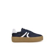 Ziya 1431000Z6640 Hakiki Deri Lacivert Kadın Sneaker