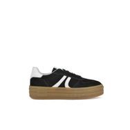 Ziya 1431000Z6640 Hakiki Deri Siyah Kadın Sneaker