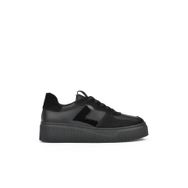 Ziya 143359Z465 Hakiki Deri Siyah Kadın Sneaker