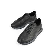 Ziya 143423Z65 Hakiki Deri Siyah Erkek Sneaker