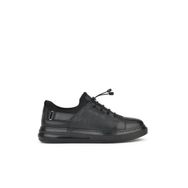 Ziya 143423Z702 Hakiki Deri Siyah Erkek Sneaker