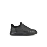 Ziya 143423Z72 Siyah Hakiki Deri Erkek Sneaker Ayakkabı