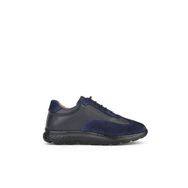 Ziya 143992ZN2003 Lacivert Hakiki Deri Kadın Sneaker Ayakkabı