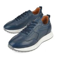 Ziya 1511026Z280 Lacivert Hakiki Deri Erkek Sneaker Ayakkabı