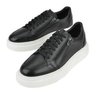 Ziya 1511026Z550 Siyah Hakiki Deri Erkek Sneaker Ayakkabı