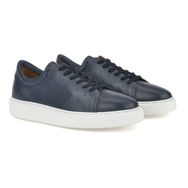 Ziya 1511026Z895 Lacivert Hakiki Deri Erkek Sneaker Ayakkabı