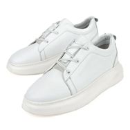 Ziya 151987Z133 Beyaz Hakiki Deri Erkek Sneaker Ayakkabı
