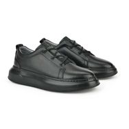 Ziya 151987Z133 Siyah Hakiki Deri Erkek Sneaker Ayakkabı