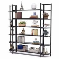 Zizuva 165x30x180 cm Siyah Modeli Modern Kitaplık
