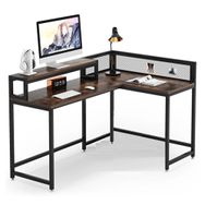 Zizuva 50x95 CM Ceviz L Çalışma Masası