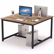Zizuva Tasarım 120x75x120 cm 2 Kişilik Ceviz Çalışma Masası