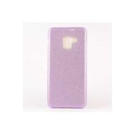 Zore 3455 Galaxy A8 Plus 2018 Shining Mor Silikon Cep Telefonu Kılıf