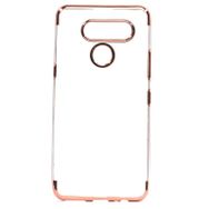 Zore 5F15-11215 Lg K50s Dört Köşeli Lazer Silikon Cep Telefonu Kılıf