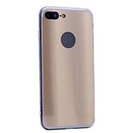 Zore 8362 Apple Iphone 7 Plus 4D Gold Silikon Cep Telefonu Kılıf