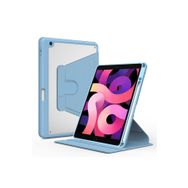 Zore Apple iPad 10.2 2021 9.Nesil Mavi Açık Uyumlu Kılıf Nayn Dönebilen Standlı Kılıf